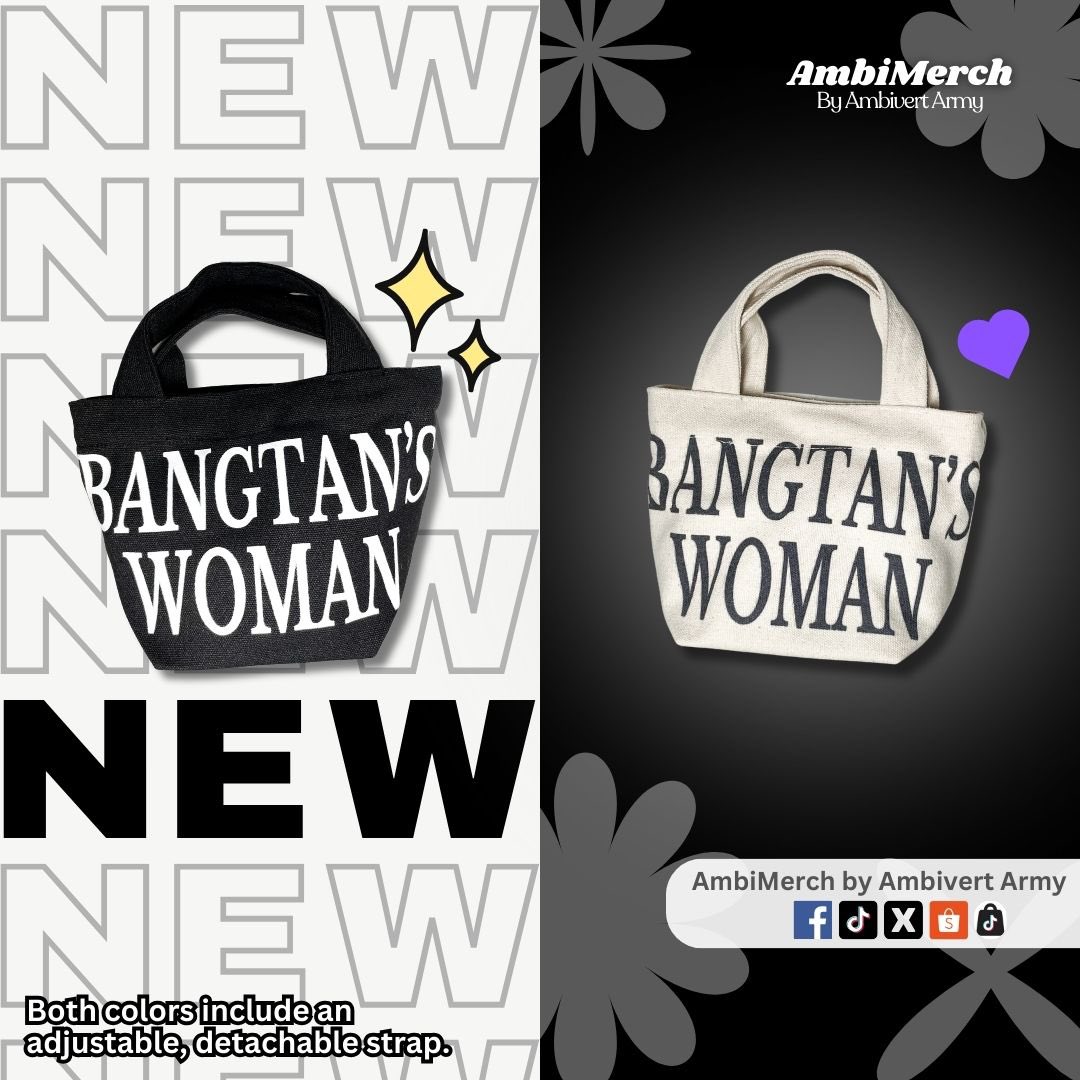 bangtans07ph's tweet photo. WTS LFB

Bangtan’s Woman 🤍🖤💜

You can check out here
👇🏻👇🏻👇🏻
🛒 Shopee: https://t.co/3YQt0GRgUO
📩 Or message us for SDD

#namjoonswoman #seokjinswoman #yoongiswoman #jhopeswoman #jiminswoman #taehyungswoman #jungkookswoman #bangtanswoman #gentlearmy https://t.co/n1p9ymI6B9