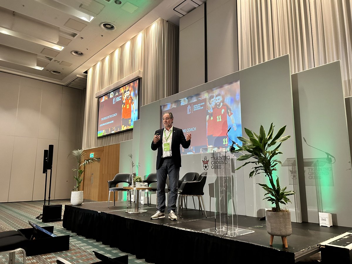 Day Two of #TGGLive is underway! Brilliant to have @KrisVDHaegen from @RoyalBelgianFA back to deliver our keynote speech Kris presented at our Youth Development Conference in 2019 and we’re looking forward to hearing more of his insights 🇧🇪 @KairosSportsHQ