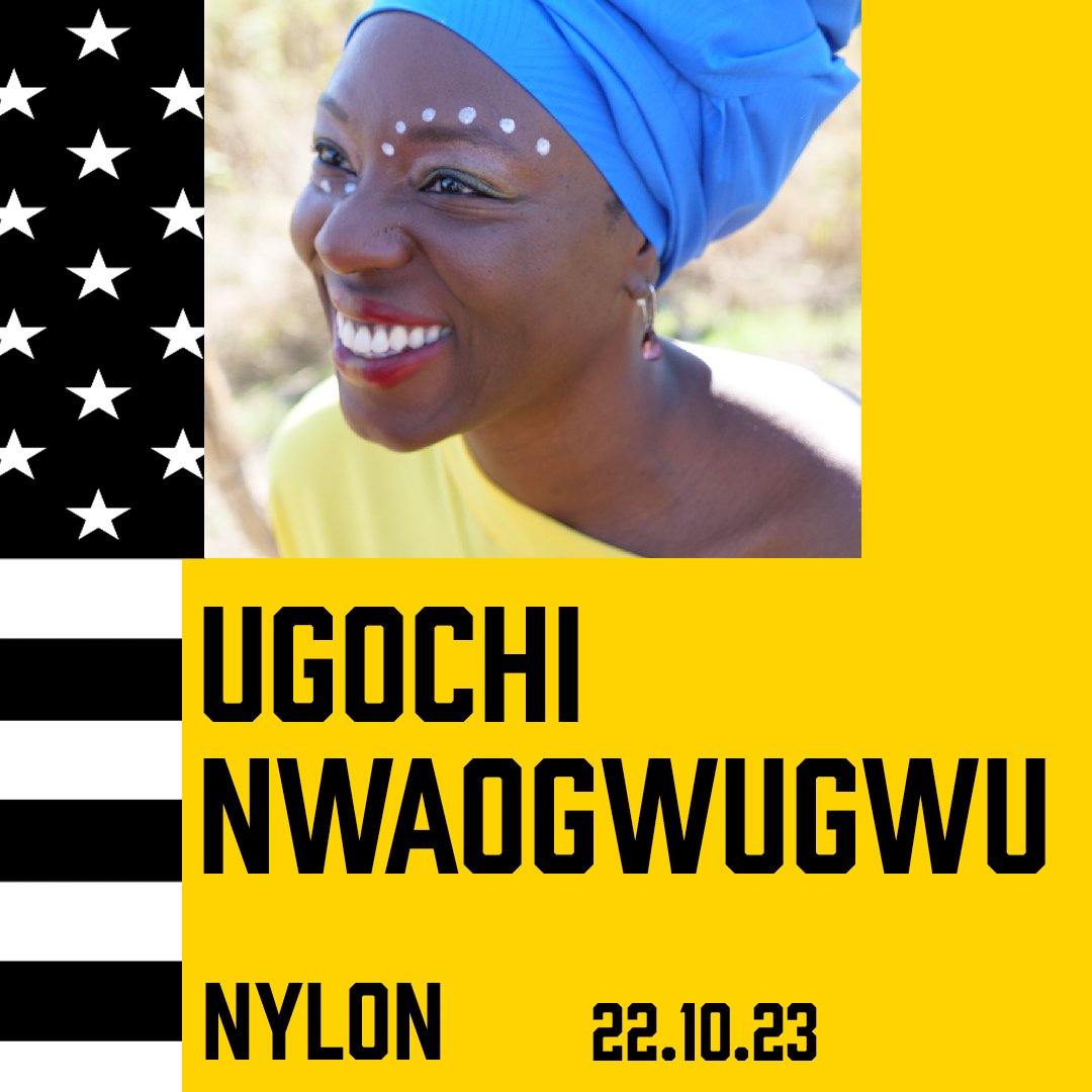 ApplesAndSnakes's tweet photo. Looking forward to catching @ugo2dachi perform in Nylon this Oct.

A unique show featuring some of the finest US &amp; UK poets - an exciting cross-continental collaboration!

Discover the full line up &amp; more info here: https://t.co/JMrRY9310J

#ApplesAndSnakes #SouthbankCentre https://t.co/tMzVYY4DzL