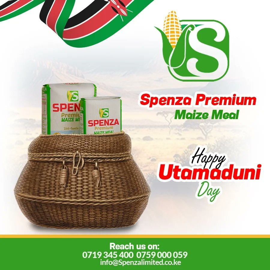 spenza_premium's tweet photo. Kenya's beauty blooms in the diversity of its people,a united nation in countless cultures.
We wish you a Happy Utamaduni Day!
#Superpremium
#HealthyLiving
#Goodfood
#Qualitypremium
#Tuletefamiliapamoja https://t.co/VnG2PKSI6Y