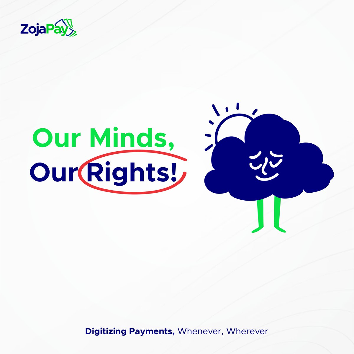 Your mental health is a priority.
Your happiness is essential.
Your self-care is a necessity.

Remember that.

#mindmatters #ZojapayCares #endthestigmaofmentalhealth