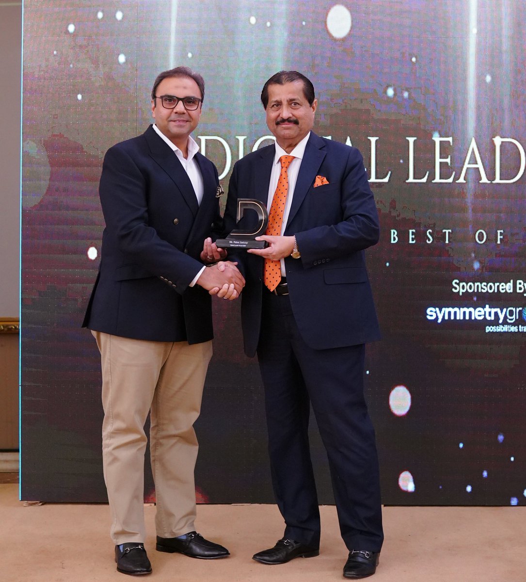 Mr. Usman Irshad- Head of Planning of Fatima Group- received Digital leader Awards on behalf of Rabel Sadozai of Group Director Marketing of Fatima Group at digi leaders Conference 2023. Sponsored by Symmetry Group. #digitalleadersawards #digitalleaders