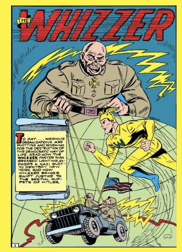 HeroesUnited_4's tweet image. #Whizzer Jack Robinson