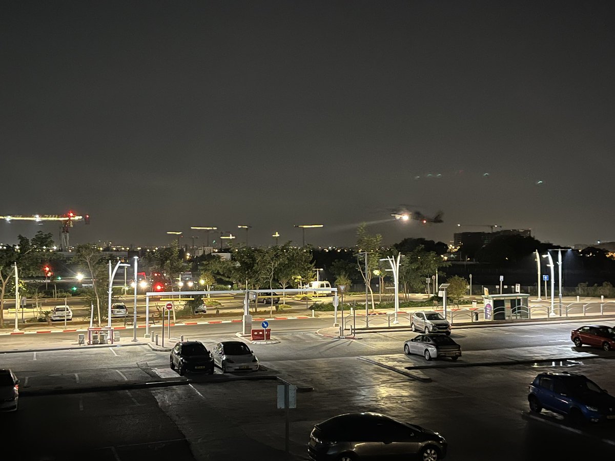 Scenes from the darkest day in Israel’s history at the Sheba Medical Center @sheba_medical Dozens wounded, helicopters continuously evacuate soldiers & civilians, while mass casualty protocol is activated. 🇮🇱 #StandWithIsrael We shall overcome 💪