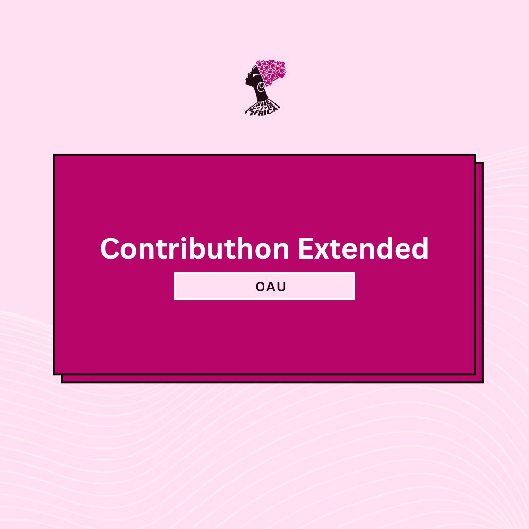 SCAOAU's tweet photo. Hey Queens 👑
In honour of #Hacktoberfest, we're having a #ContributhonExtended Campaign 💃🏽.
We'd be having workshops on #OpenSource contributions, Opensource challenges, webinars and so much more.
Join @SCAOAU so you don't miss out on anything 👇
https://t.co/w3PfzNcBwB https://t.co/d0HFvYelFS