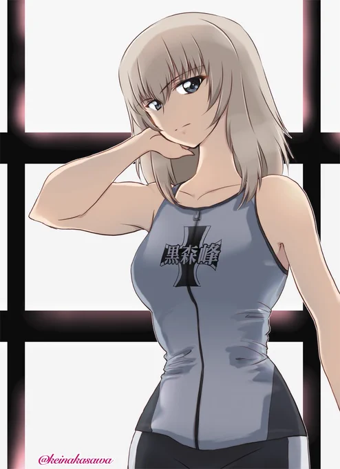 #無言で逸見エリカ絵をあげる見た人もやる