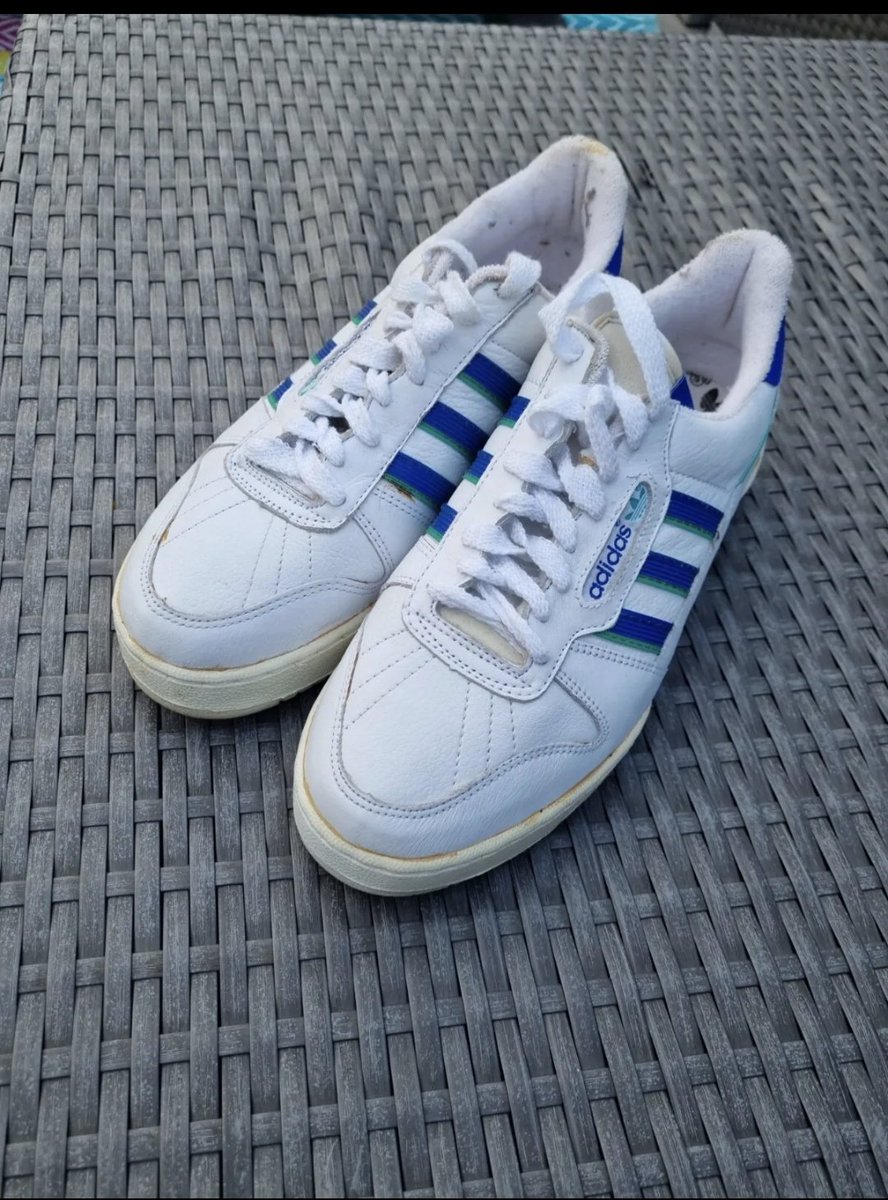 adidas gazelle silver green womens Vintage Adidas ATP Tour 1995 Sneakers US 9 – dla dushy main image 0