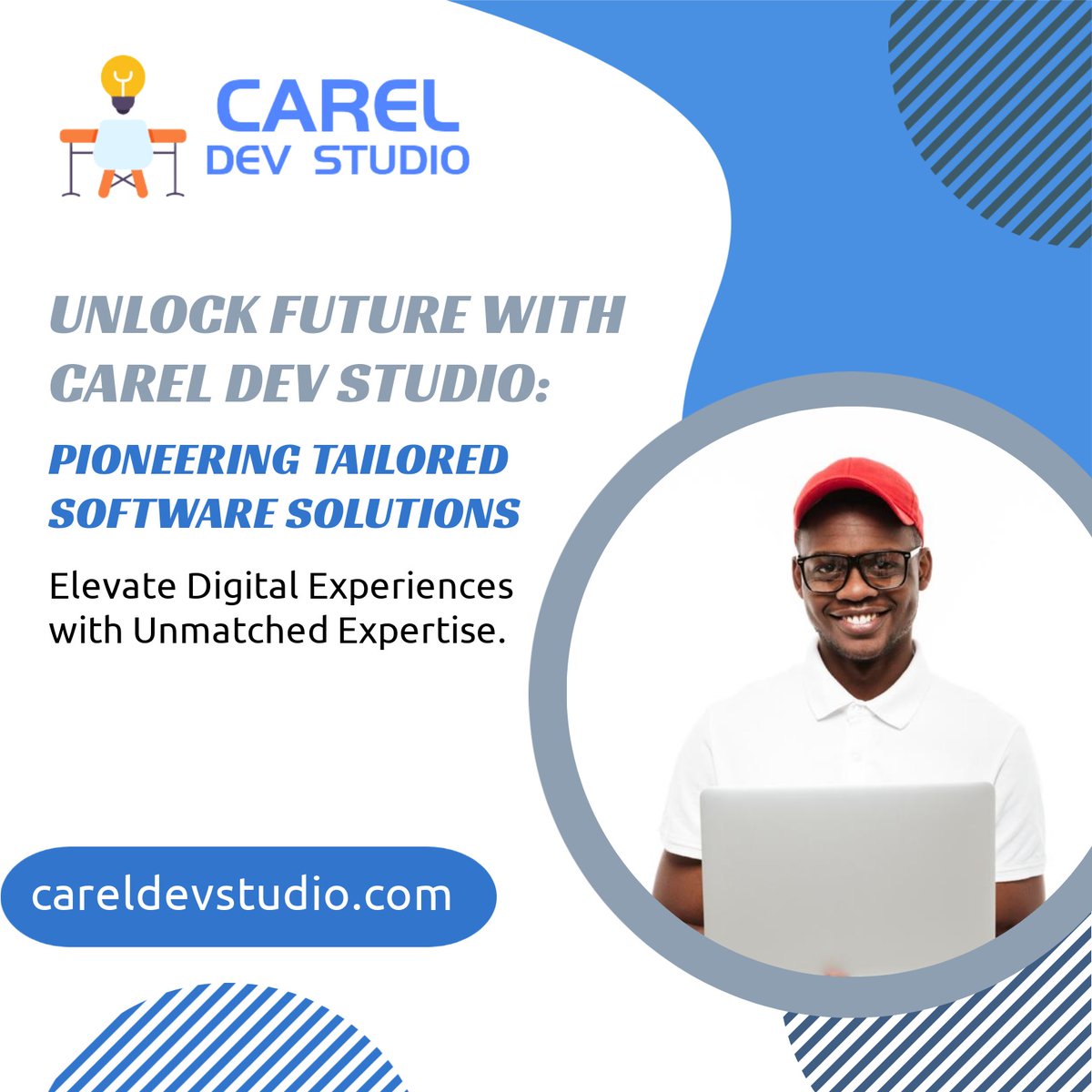 careldevstudio's tweet photo. Seeking custom software solutions? Carel Dev Studio's got you covered! From web &amp; apps to UI/UX, we're your tech experts. Let's craft your success story together. 🚀 #SoftwareDevelopment #TechSolutions https://t.co/ikdVJ27iga