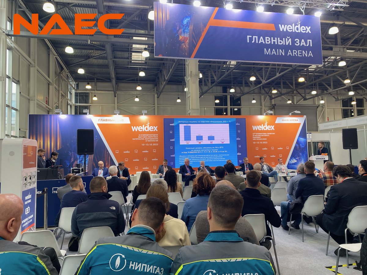 NAEC025's tweet photo. #WELDEX #welding #exhibition #NAEC #nanjingauto
🔥You won’t want to miss hearing from NAEC about welding!
🎬 Check out our booth onsite at WELDEX
📍 Booth A8117,Hall 4 , Pavillion1,Crocus Expo,Moscow ) and say hello to our team! ❤ https://t.co/2qv5sHvcI1