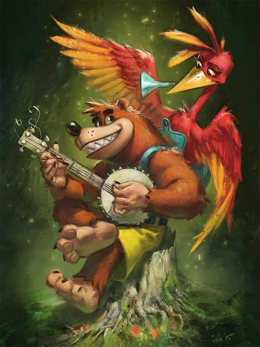 Fan art | Banjo-Kazooie   Bigmac996