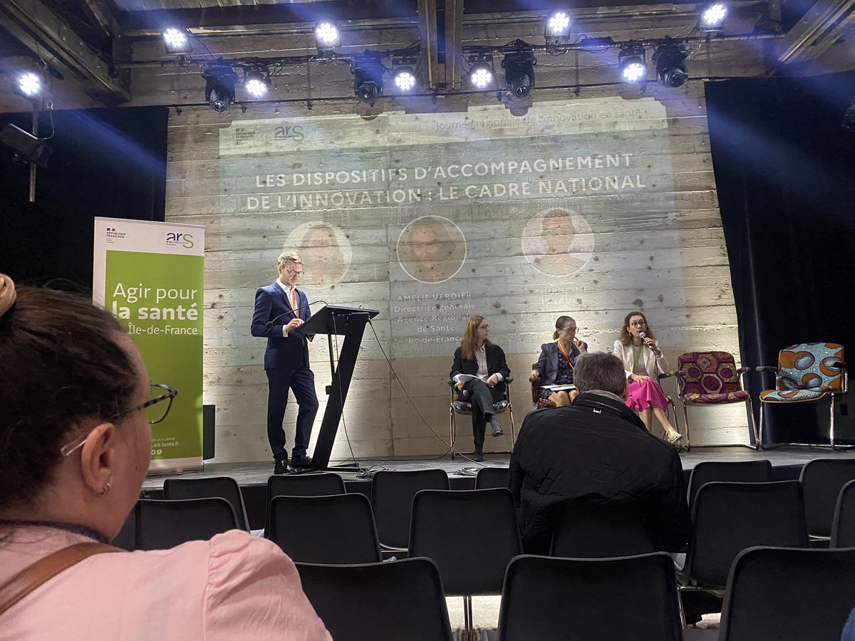 dib_saliha's tweet photo. 3 missions pour la nouvelle agence interministérielle de l’innovation en santé : prospective, accélération simplification des process réglementaires et accompagnement en complémentarité des porteurs de projets innovants en santé #innovation #arsidf #sante https://t.co/JzMeCqcVtE