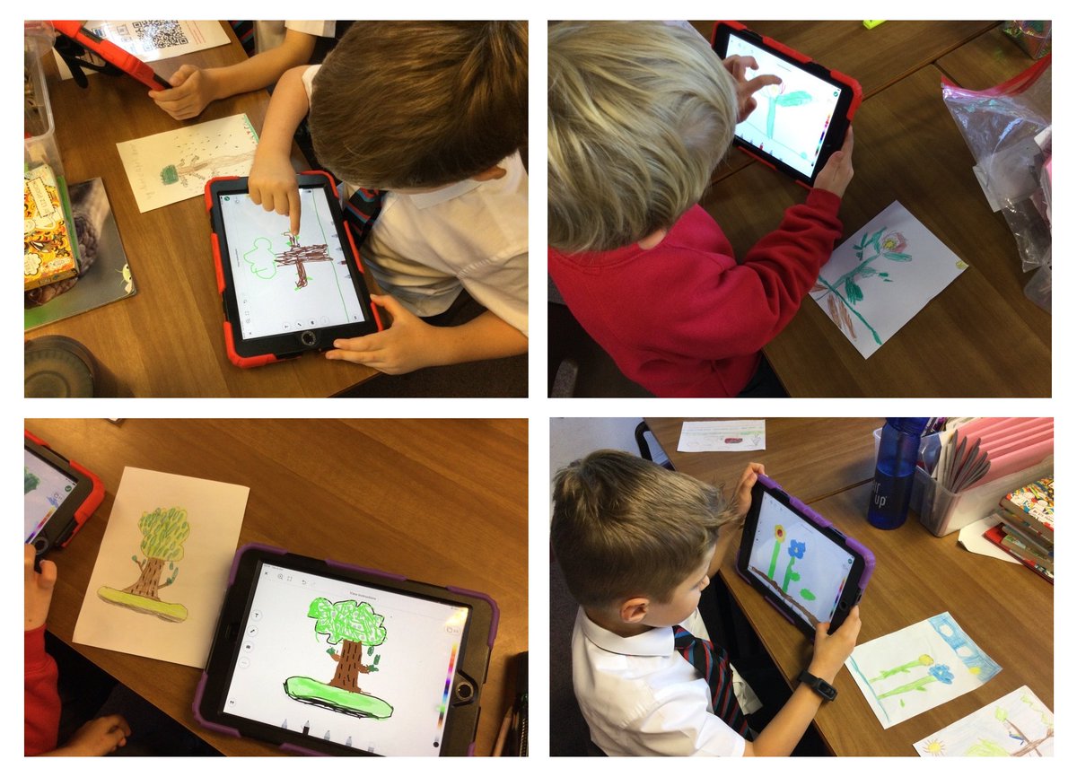 StrettonStMatts's tweet photo. Year 3 have explored drawing in real life and digitally to make comparisons. #SSM #SSMYear3 #SSMArt https://t.co/KOorJIzFcr