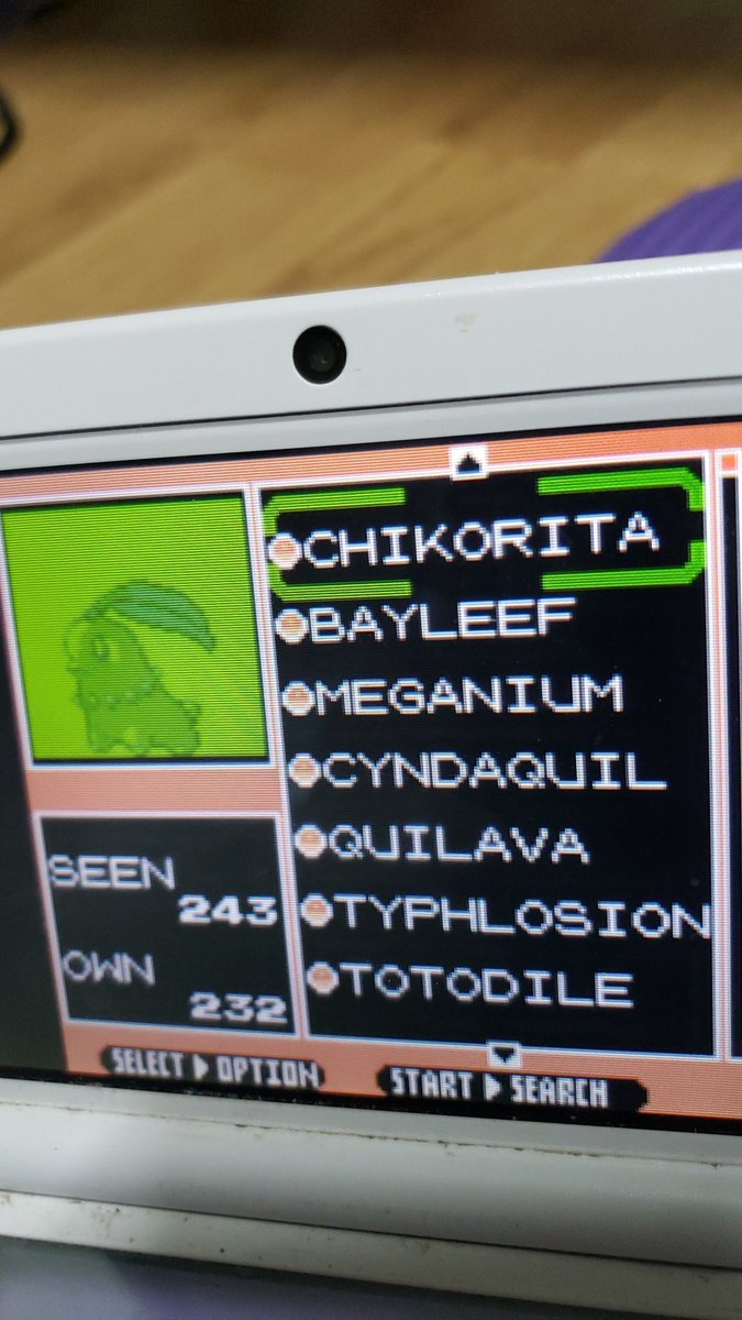 ShinyEvander's tweet photo. Finally finished my Pokemon Crystal  Prof Oak's challenge. (w/ the final squad I beat Red with.)

 Theres few extras in the dex from trade evos. (The one I'm missing is Porygon 2 atm) Fun grind to do. A fav during subway rides. 

Now something special to do w/ my final team... https://t.co/9XftAdGcbh