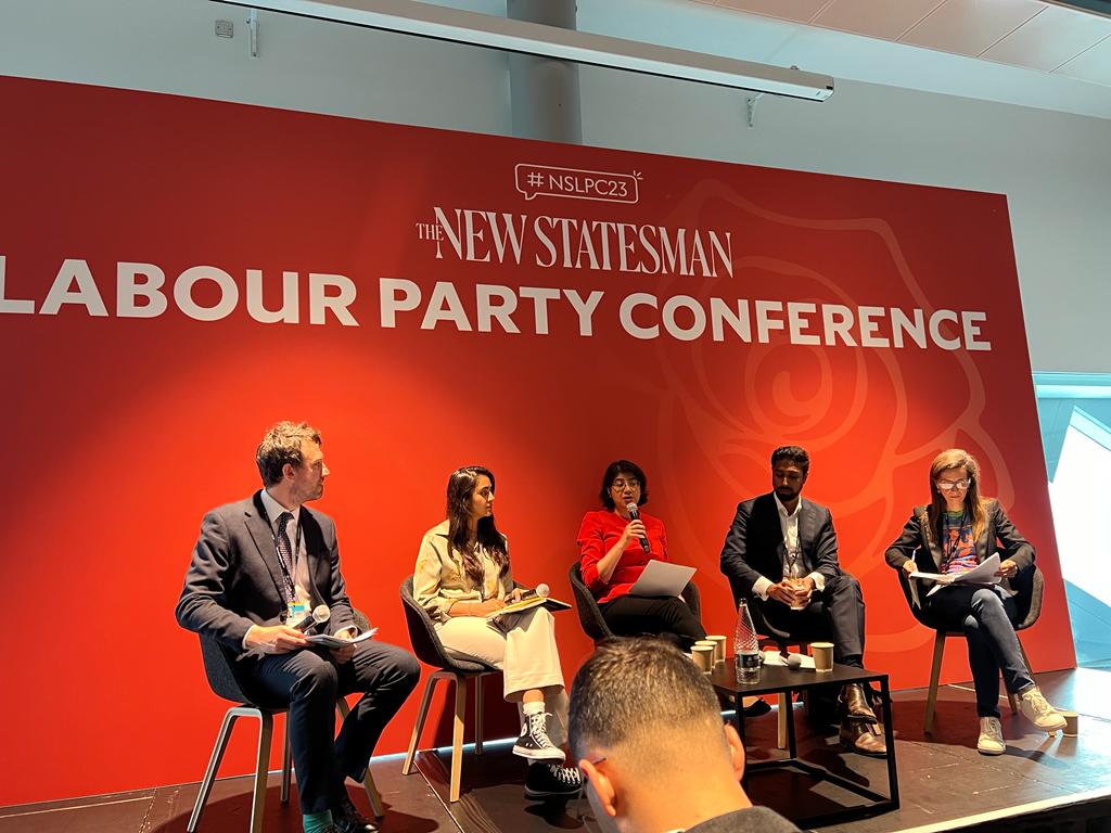 Next up is <a href="/NewStatesman/">The New Statesman</a> &amp; <a href="/JoinMultiverse/">Multiverse</a> debate at #Lab23 

'How Can SMEs Take Advantage of Apprenticeships to Build a High-Skilled and Diverse Workforce?'

Panel features <a href="/prafulnargund/">Praful Nargund</a>, <a href="/doniyasc/">Doniya Soni-Clark</a> and <a href="/SeemaMalhotra1/">Seema Malhotra MP</a>