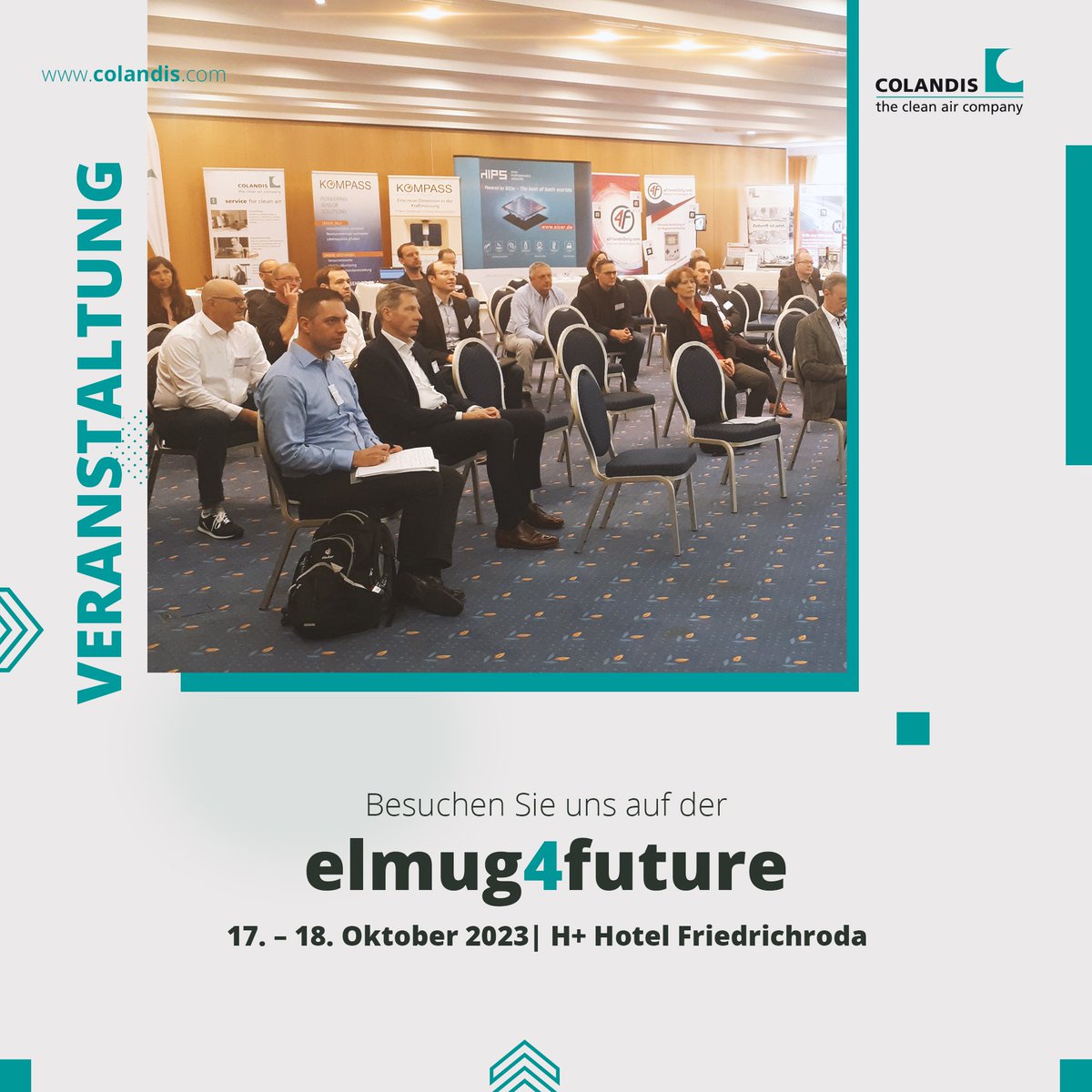 _colandis's tweet photo. Erinnerung: In einer Woche geht es los. Die elmug4future startet in Friedrichroda. Sichern Sie sich noch schnell Ihr Ticket. 
#colandis #cleanroom #reinraum #ReinraumLösungen #clean #cleanroomfuture #reinraumwissen #contaminationcontrol #elmug4futre #elmug https://t.co/UnHTu46zfx