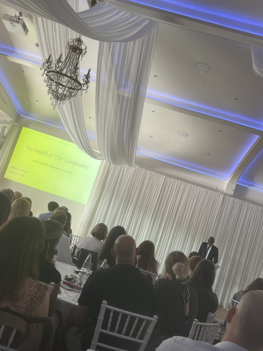 hasnain_5's tweet photo. @ivanbrowneLCC speaking about The Health of โOur Communityโ, very energetic and inspiring! @AHPs_LLR #LLRAHPs #AHPsDay https://t.co/atOcdvt2Ak