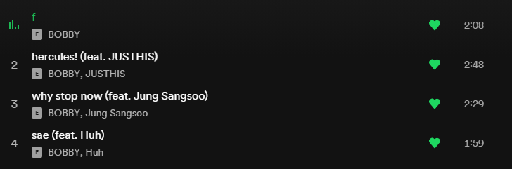 iKONspotify's tweet photo. Like and share 🎶

BOBBY ROBERT f RELEASE
#BOBBY_f_OUTNOW #BOBBY_f
My choice for Billboard Hot Trending Song is #f by #BOBBY @bobbyranika https://t.co/O8MCB0BCPh