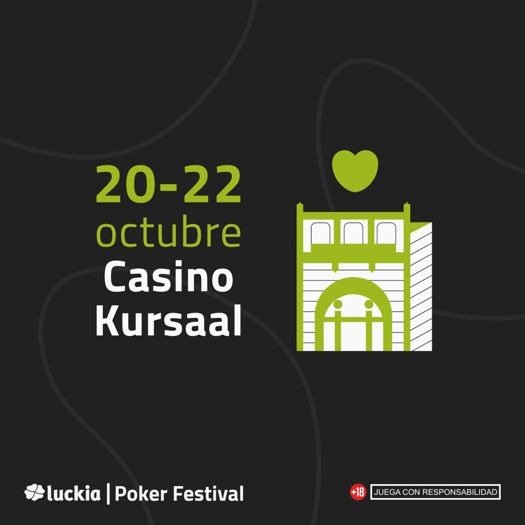 LuckiaPokerFest's tweet photo. La primera parada del LPF ya casi está aquí 😍
¿Todavía no te has apuntado? 😱 Consulta toda la información en https://t.co/iARUoPOLcj #LPF23 #LuckiaPokerFestival https://t.co/jzhZQr4wC0