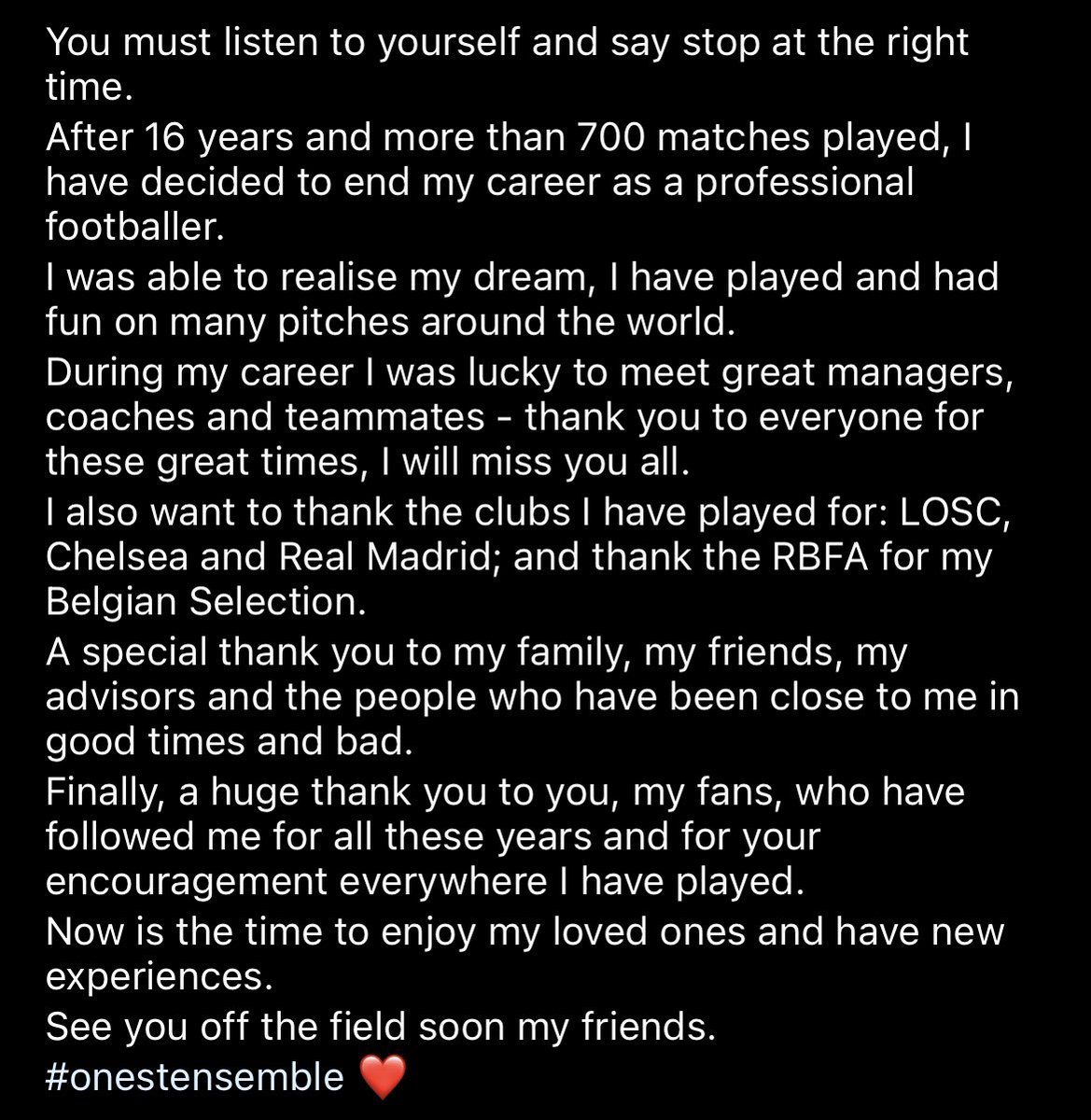 🚨Eden Hazard Retires 💔💔