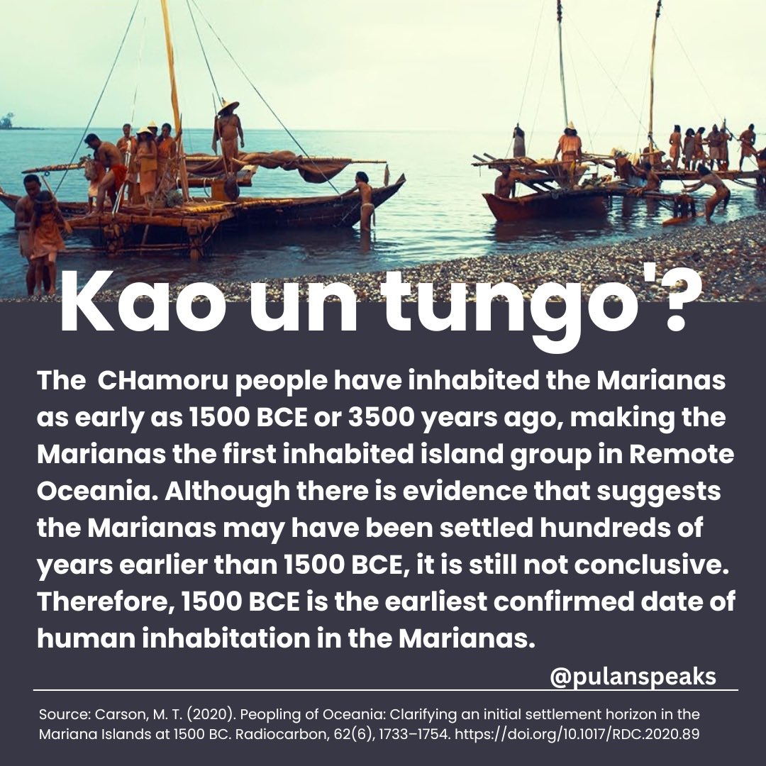 Start of a new informational post format called “Kao un tungo'?” (Did you know?)