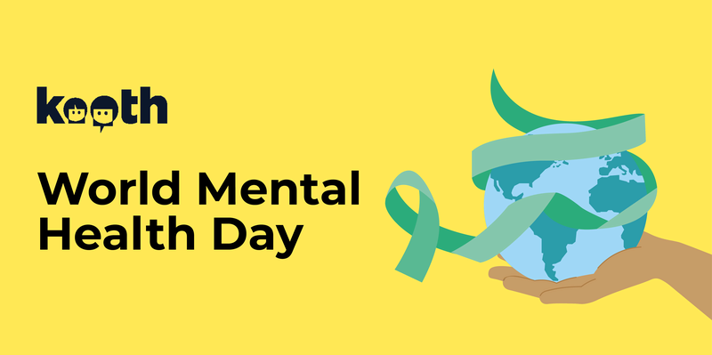 On #WorldMentalHealthDay we want to spread awareness and break the stigma around mental health support.

Prioritise your mental health not just today but everyday.💚You are not alone, find 27/4 support and resources at Kooth.com