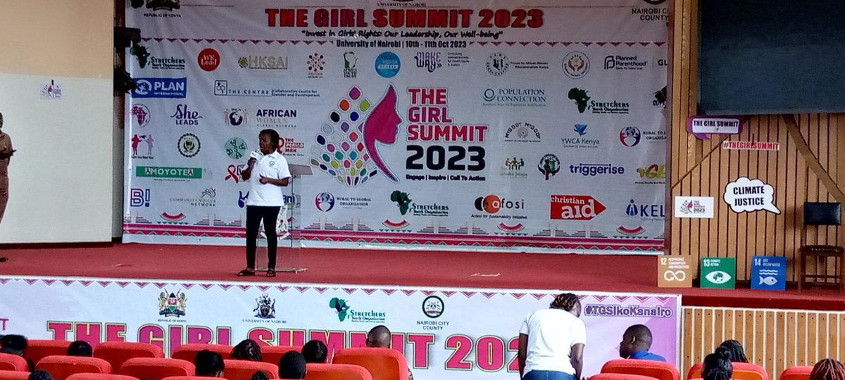 I am present at the Girls Summit 2023, Amplifying the voices of girls from Siaya county.
#Engage and Inspire.
#TGSikoKanairo