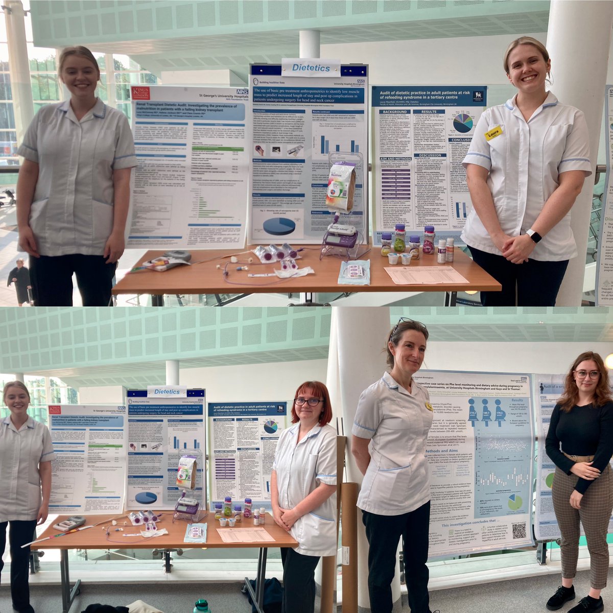 Great start to #AHPday ⁦@uhbtrust⁩. Fantastic to see what our dietitians have been up to this year. ⁦@UHBTherapy⁩ ⁦@louisedietitian⁩