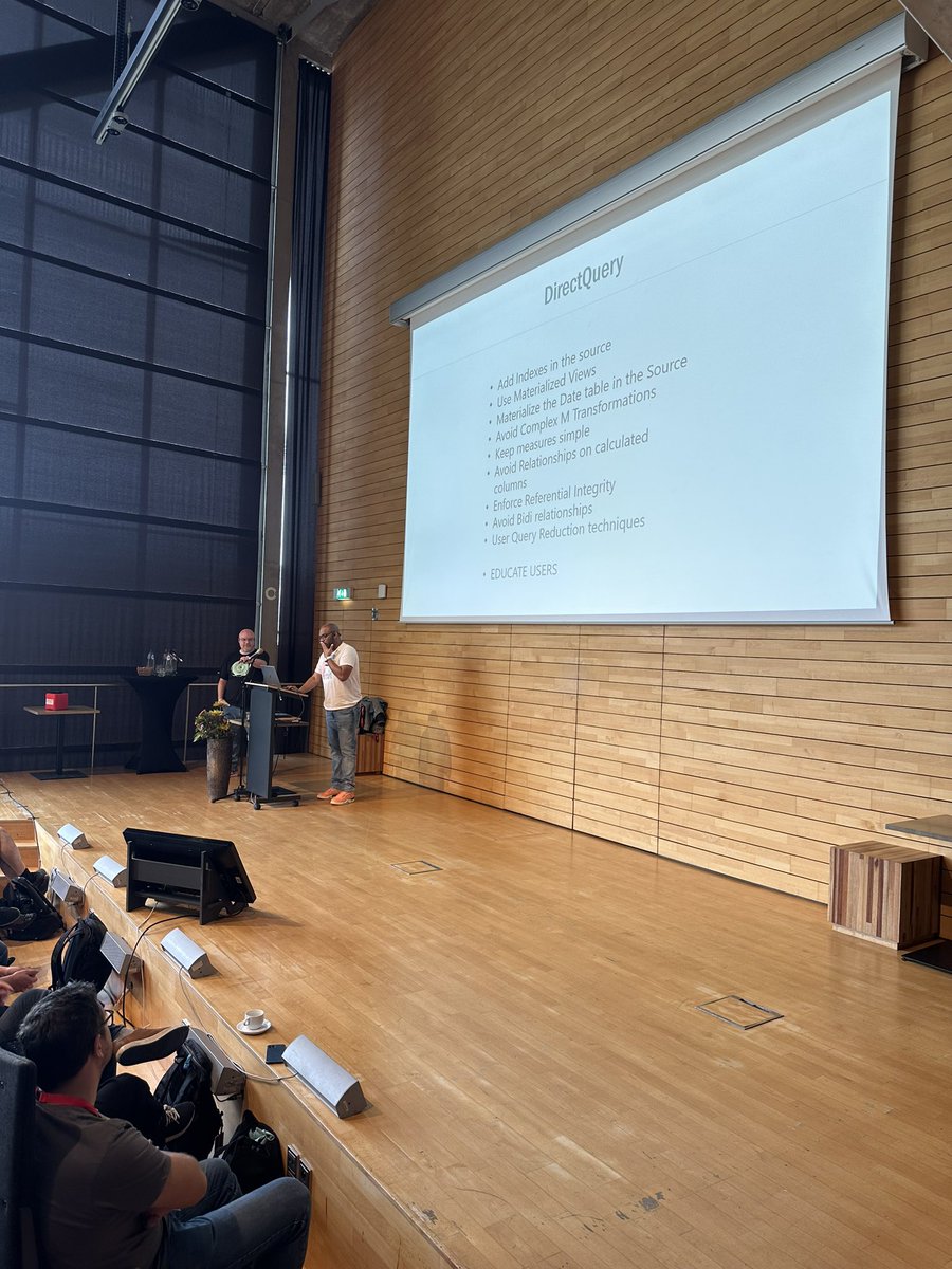 KenGeeraerts's tweet photo. Some storage mode pointers by @GuyInACube at #datamindsconnect https://t.co/EOURDBButK