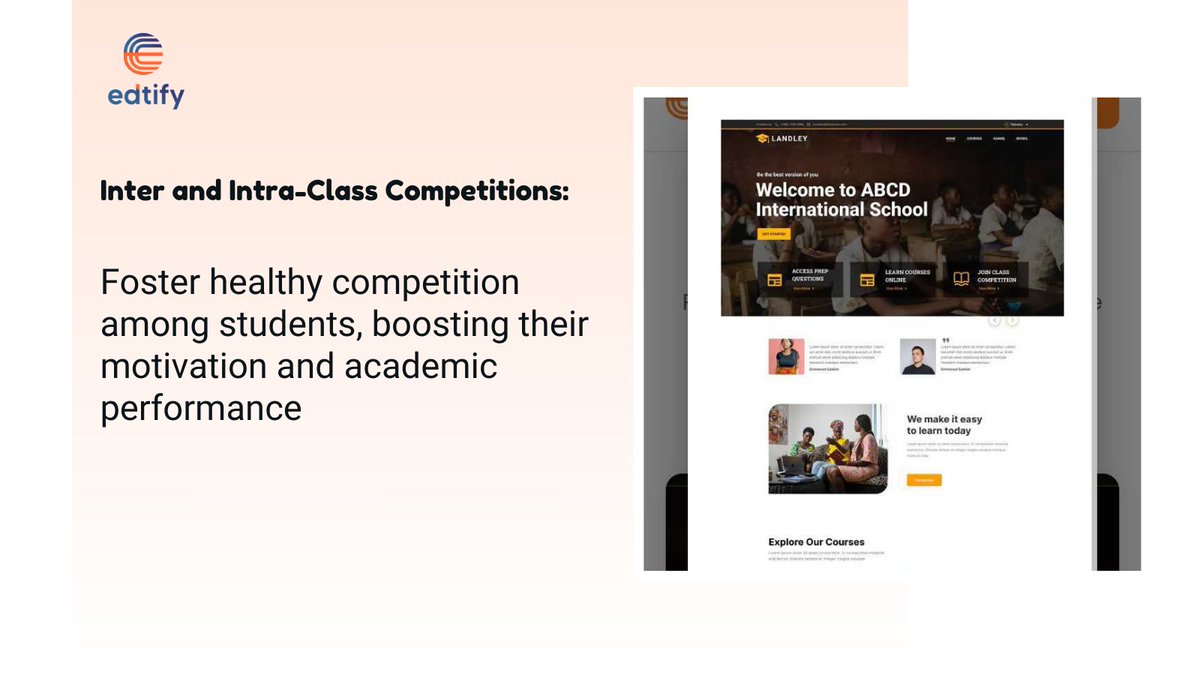 Unleash the Power of Edtify's Online CBT Competition Theme! 🌟 
 
Accessible on mobile phones, laptops, and tablets.

Launch for Free, Let's talk setup?
 
Call or chat on WhatsApp: +2347034447689 

#Edtify 
#CBTCompetition