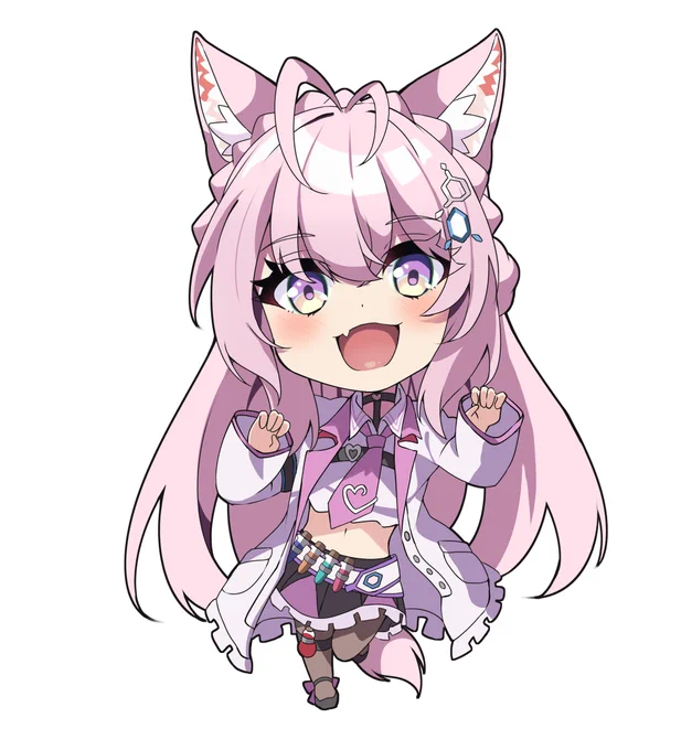 デフォルメはかせとデフォルメさむらい #こよりすけっち #いろはにも絵を