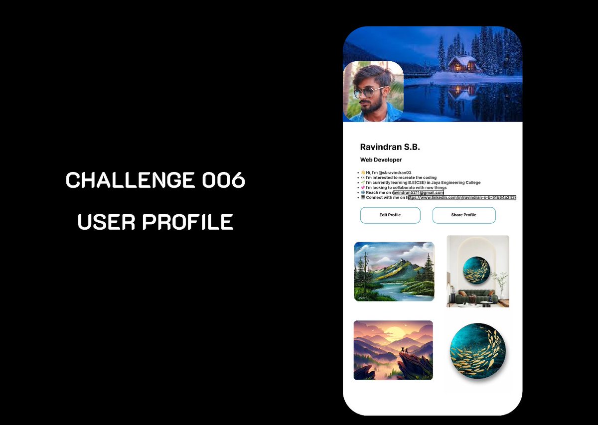 RAVINDRANSB4's tweet photo. #Challenge006 #DailyUI https://t.co/UdB3GonOwr