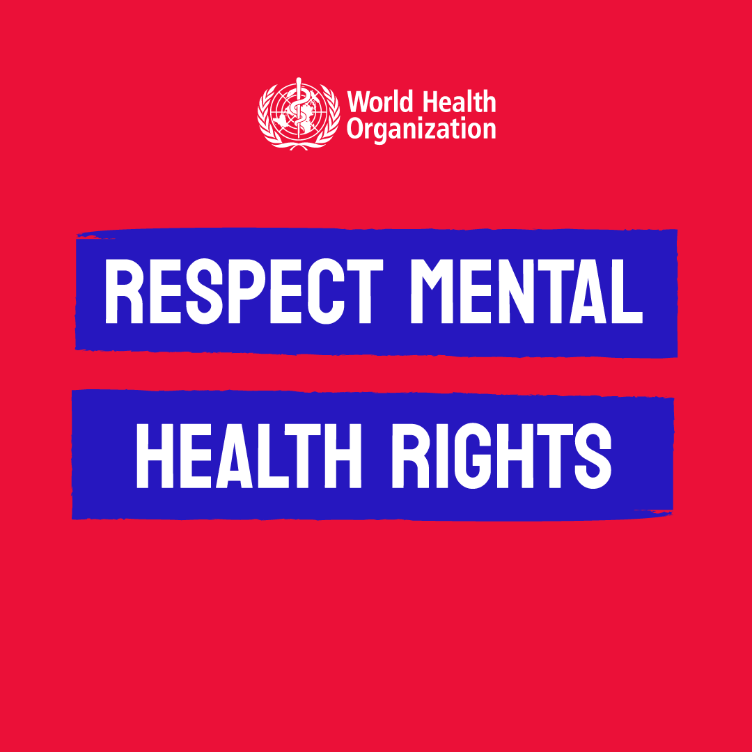 Happy World Mental Health Day to you all!! Let's take care of our mental health.