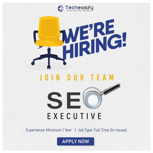 TechEasify's tweet photo. SEO Enthusiasts Wanted: Join our team to boost your career ranking with us and let's grow together.  

Contact us: 95863 08217

#Techeasify #SEOExecutive #Hiring #SEO #Creative #team #experience #creativity #creative #Google #Search #SearchEngine #onlinemarketing #business https://t.co/jHy3rZ1LWa