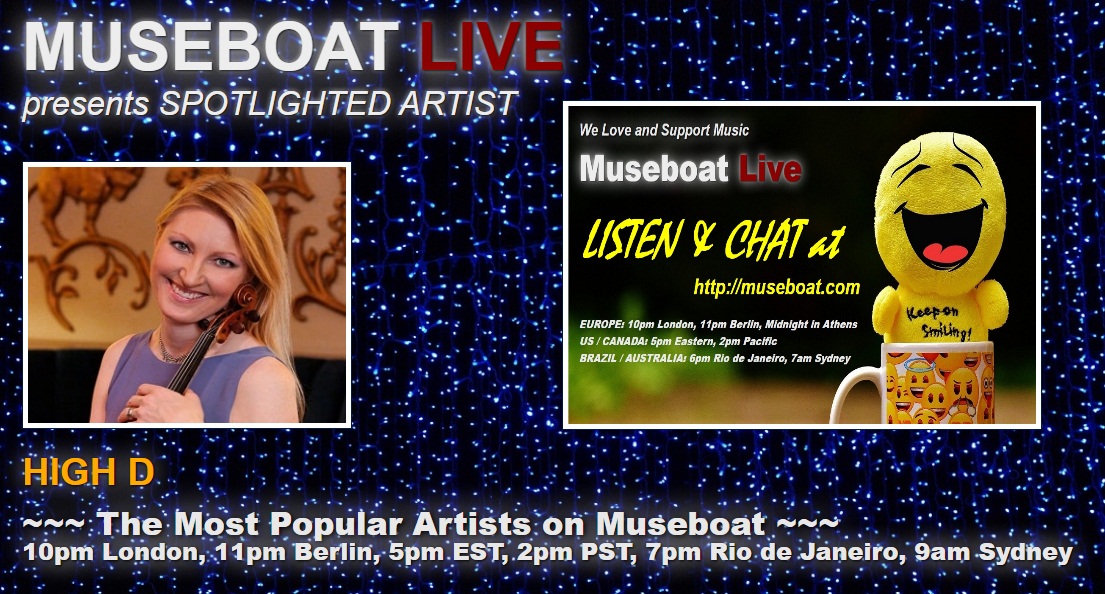 museboatlive's tweet photo. #RETWEET Museboat Live presents SPOTLIGHTED ARTIST at https://t.co/2sWHrmtaFG HIGH D https://t.co/W9sJ5TVs3d @HeidiMMantere Join us in the chatroom on Sunday, October 15th at 10pmLondon~5pmNewYork~2pmLasVegas~8amSydney @ArtistRTweeters @museboatlive https://t.co/bJzLo0NRCy