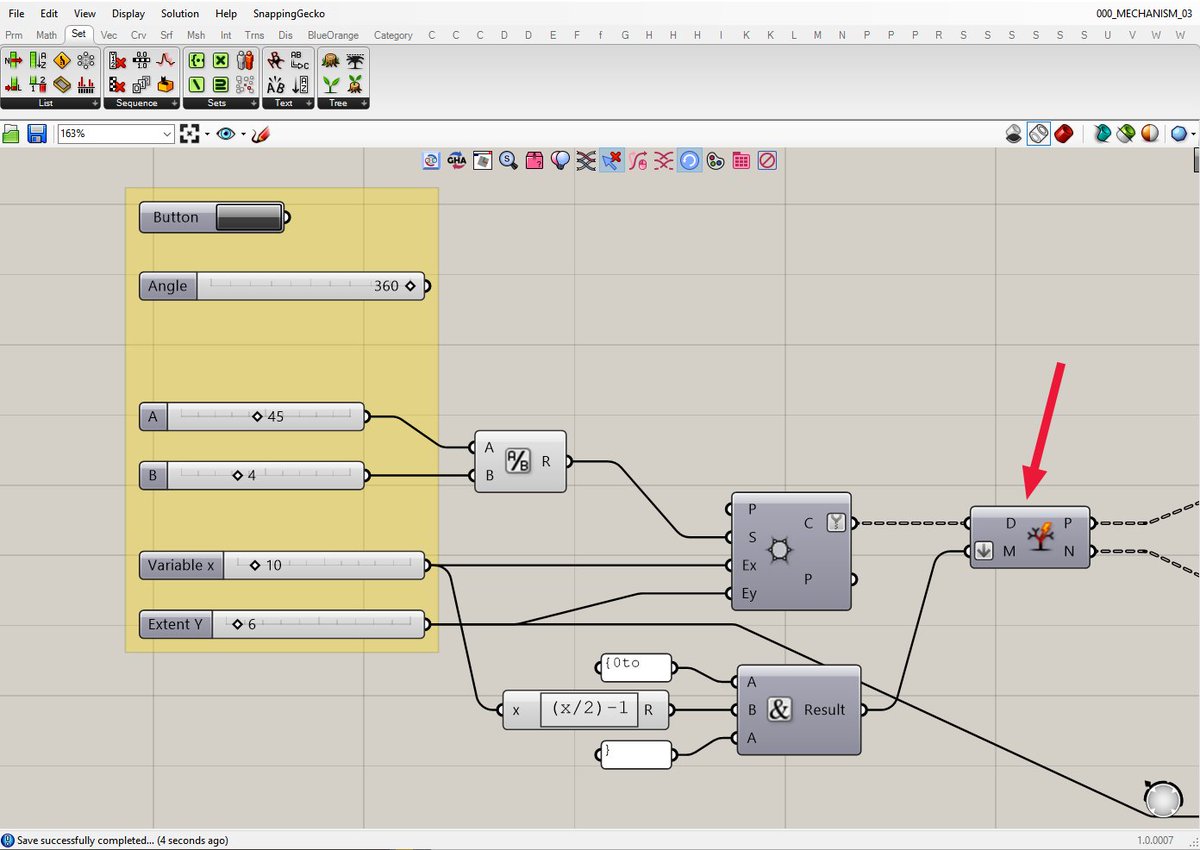 nachetz's tweet image. La de problemas que evita esto... #gh3d #grasshopper3d