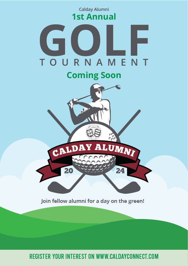 ⛳🏌️‍♂️Join fellow alumni for a day on the green! 
It's not just an opportunity to test your golfing skills, but also a chance to reconnect with old friends, make new ones, and relive cherished memories from yesteryears.
Register your interest online caldayconnect.com/events