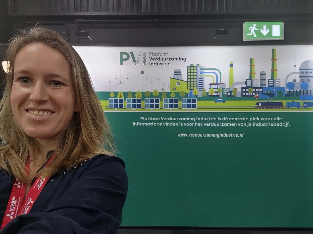 NVDE-collega <a href="/TessaHermens/">T van Ruremonde</a> staat vandaag met Platform Verduurzaming Industrie (PVI) op de <a href="/IndustrialHP/">vakbeurs Industrial Heat & Power</a>-beurs in de Brabanthallen in Den Bosch. 

Ontdek hoe jouw bedrijf het best kan verduurzamen en maak een praatje met Tessa!