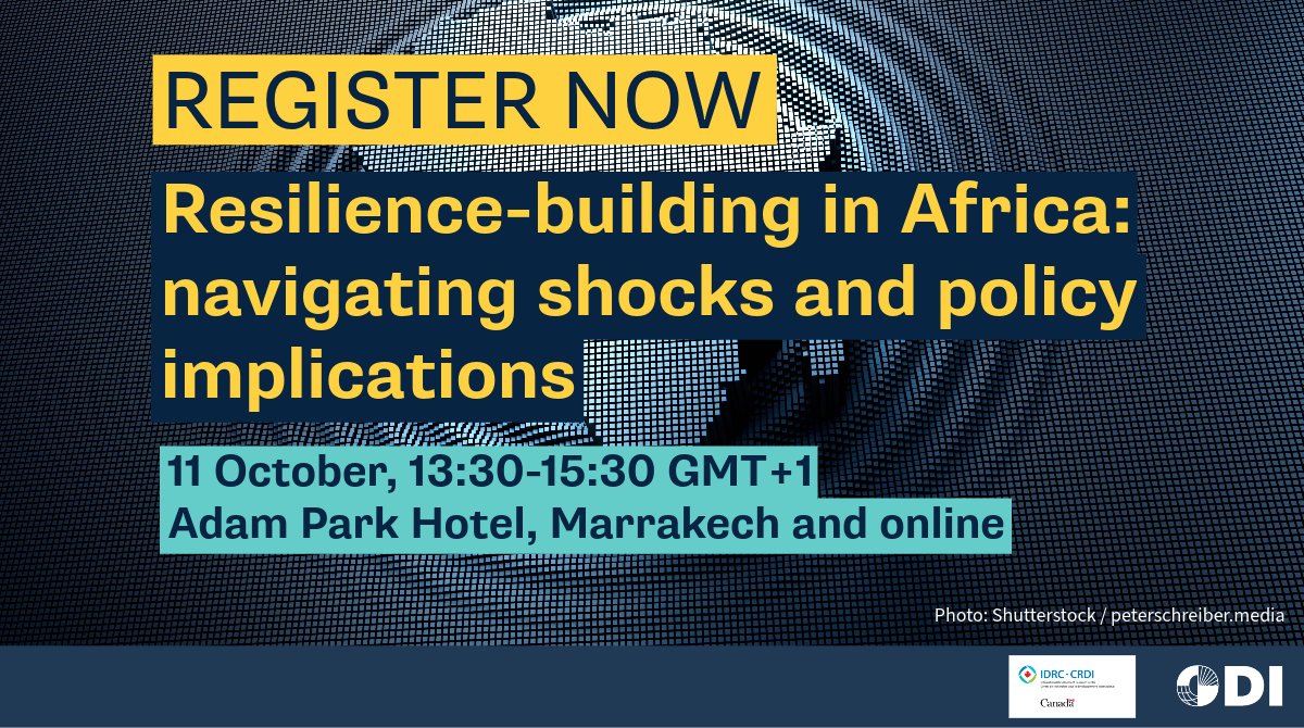 Building resilience in Africa is vital amid global shocks. Join us at the #AnnualMeetings tomorrow – in Marrakech or online – as thought leaders share insights on how to navigate crises and drive sustainable development in Africa. Sign up: buff.ly/48NPJPe #AM2023