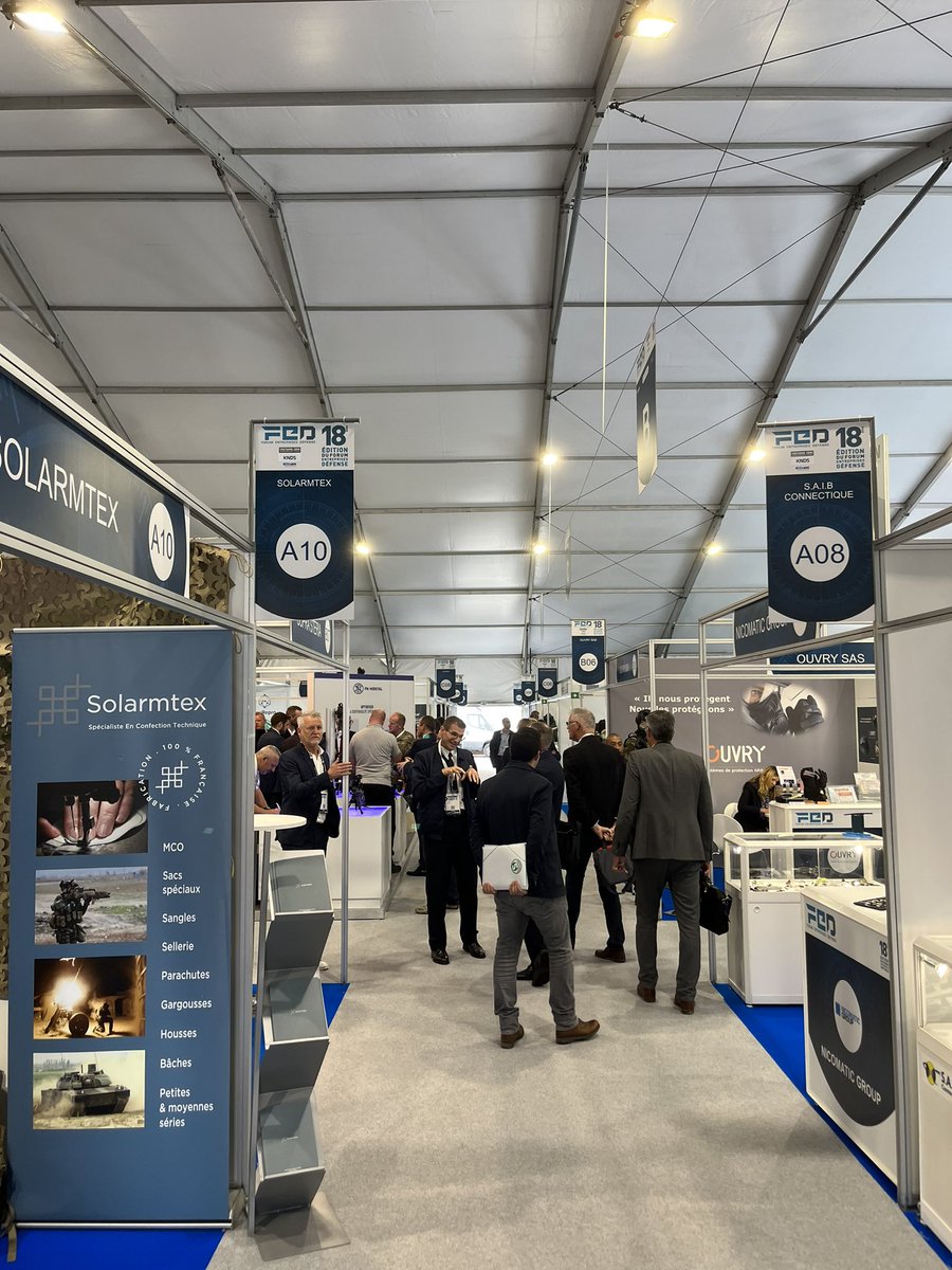 forsvarsattache's tweet photo. C'est avec grand plaisir que nous avons participé à l'événement FED à Satory. Nous avons visité l'entreprise danoise SIMA Innovation, qui fabrique des #ringmounts spécialisés pour la défense danoise (@forsvaretdk) et d'autres entreprises. https://t.co/9uChcWZvrY