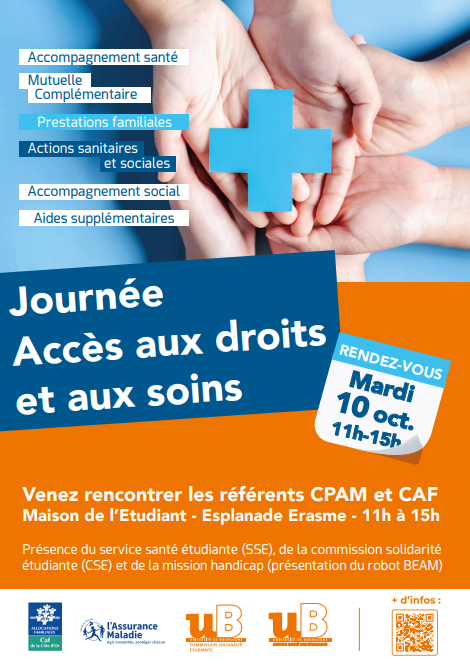 caf21_actus's tweet photo. 👋 La Caf 21 au plus près de ces #partenaires et #allocataires.
Au côté de la Commission solidarité étudiante, la Caf avec la Cpam 21 sont présentes ce 10 octobre à l'Université de Bourgogne pour #accompagner les #étudiants dans leurs démarches !
@univbourgogne https://t.co/iCdTZsZbJ8