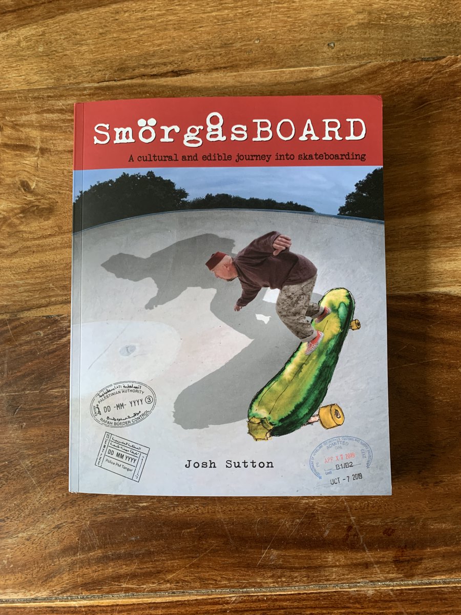 I am embarking on new research on older skaters in the UK and have the opportunity to visit amazing locations. The sorts of stories I collect are aptly summed up in introduction to the new book by @BooksFez where Josh shares his story of falling in love with skateboarding at 50.