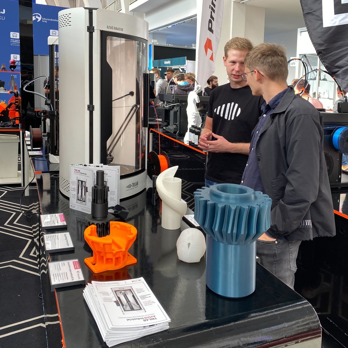 International Engineering Fair Brno started today. TRILAB 3D printers can be found at the <a href="/prusa3D/">Prusa3D</a> stand in Hall A1 Ground Floor / 005 until Friday 13 October.

#MSV #brno #event #3Dprinting #AdditiveManufacturing