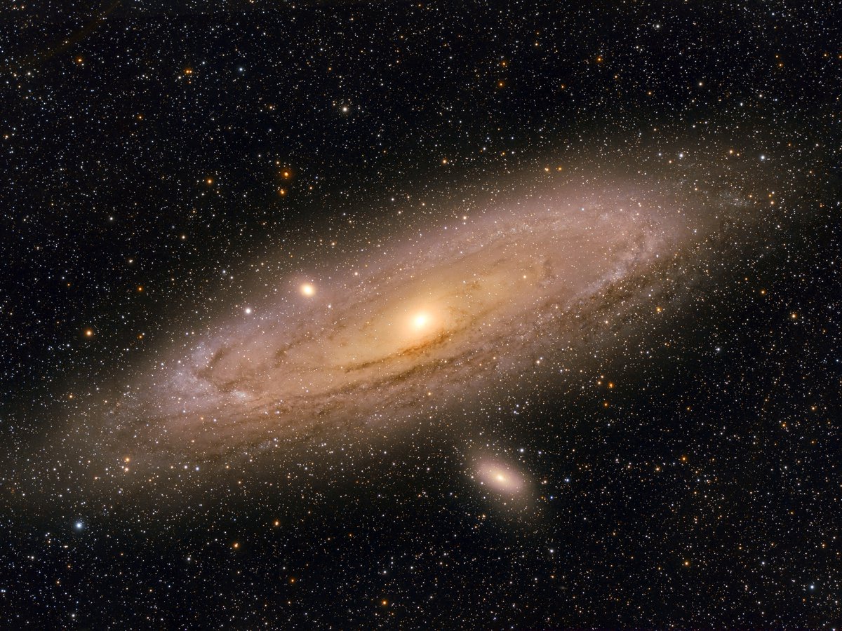 With our research, we reach for the stars! ✨

Our colleague took this photo of the #AndromedaGalaxy and used #ArtificialIntelligence to sharpen &amp; de-noise the image. 🌌

🤫 Pro Tip: This image makes an excellent desktop wallpaper.