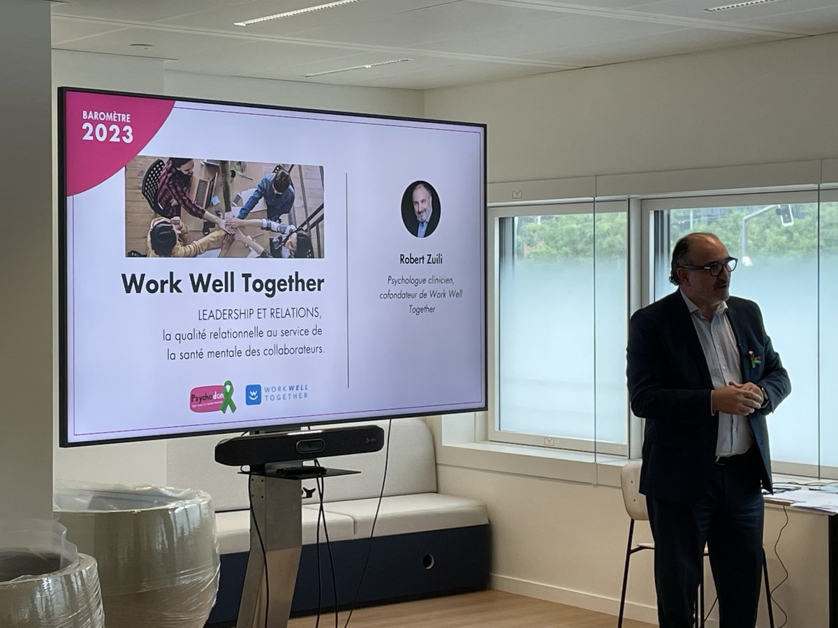 🗣️« Pour près de 90% des personnes, la qualité relationnelle est cruciale et fait ou pas de notre travail un lieu de bien-être et de #santémentale pérenne. La mission de WWT, consiste à préserver ou à faciliter l’installation de cette qualité relationnelle au sein des équipes »