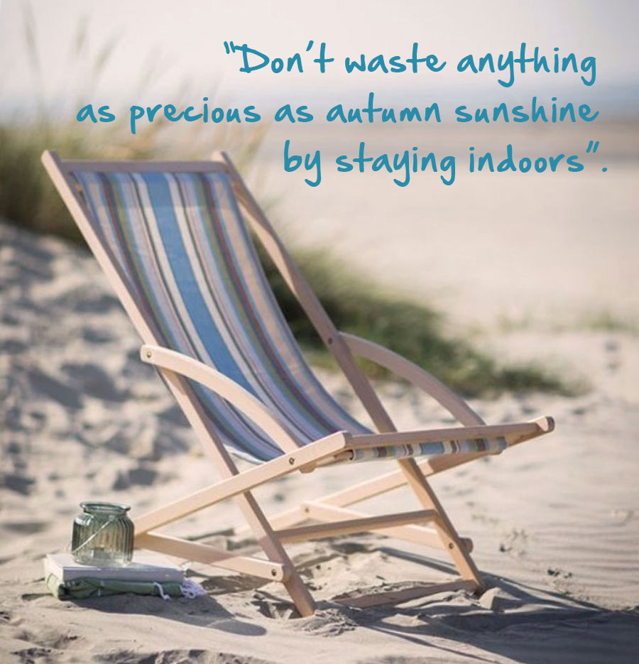 Don't waste anything as precious as autumn sunshine...
#autumn #selfcatering #nature