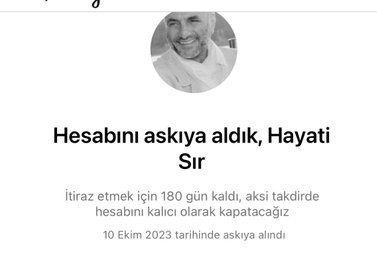 Yardım gerekiyor susmamamız için. Küreselcilerin asıl hedeflerinin ne olduğunu söyleyince. Beklenen oldu. İnstagram 315 bin takipçisi olan hesabımızı askıya aldı. Bundan sonrası sizlerin desteğine bağlı. Yoksa bu yolculuğun sonu ülkemize kadar gelecek.. Bizi susturamamalılar.