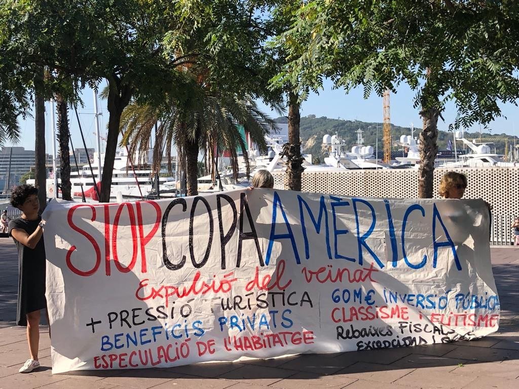 Avui, molts col·lectius i entitats (i molts mitjans) presents a la roda de premsa de presentació de la plataforma <a href="/NoCopaAmerica/">No a la Copa Amèrica 2024</a>. Molta expectació.
#NoALaCopaAmerica 
#EmergènciaClimàtica
#DecreixementTurístic JA!
#ProuEspeculació #ForaLobbies