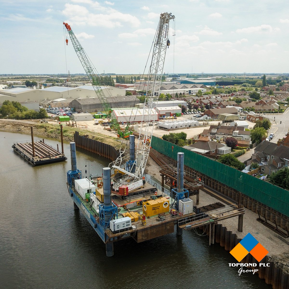 Topbond has a varied fleet of marine plant including: Jack-up Barge, Unifloats, NATO Floats, Plastic Pontoons, Assault Craft and PAM concrete breakers.

Full specification sheets of all craft can be found on our website:

topbond.co.uk/marine-special…
