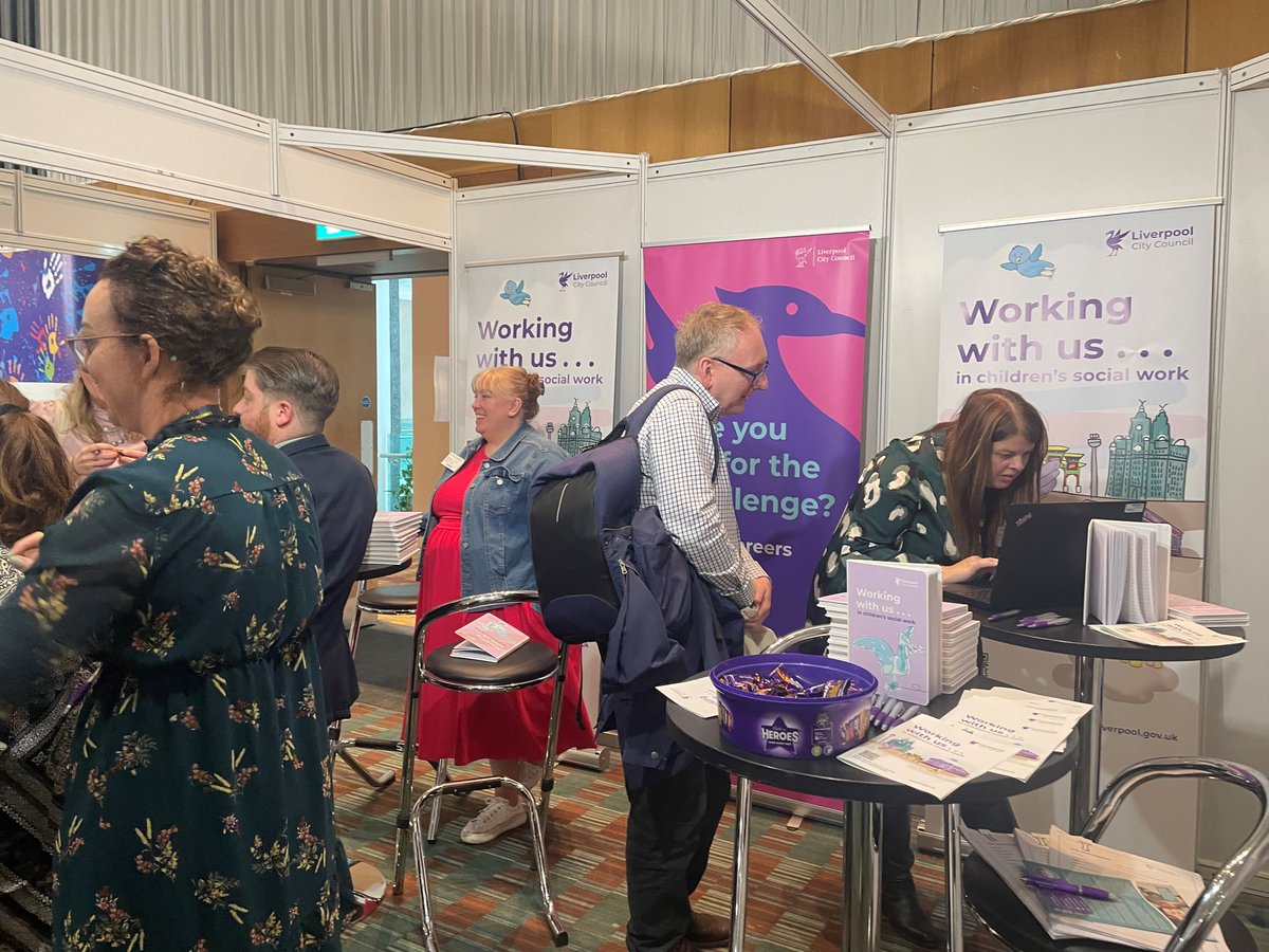 #JOBS | Our Children's Services team had a busy day at @socialworkshow in Manchester recently.

If you missed us, you can find out all about working for us by clicking the link.

bit.ly/3ZMRZ4U

@JTurnross | @CllrLizParsons 

#socialworkjobs #thesocialworkshow23