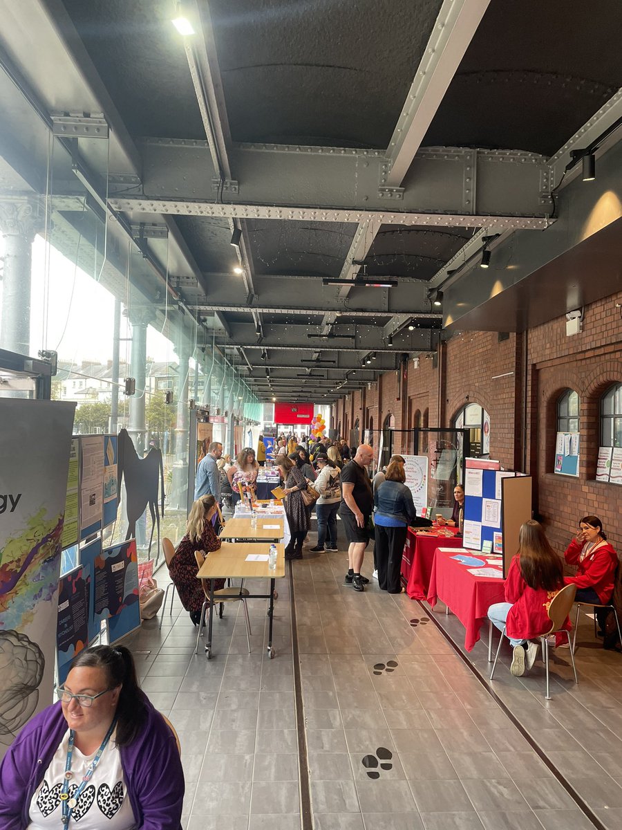 Getting busy here 👍😀 @The_Waterfront @MHLD_SBUHB @yumpypop #WMHD #WMHD23 @SteveJJones65 @JanetWi04805204 @clareybell558 @Mariejwills